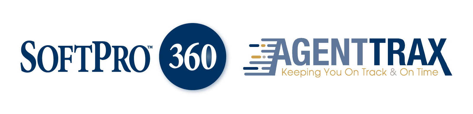 SoftPro 360 & agentTRAX Logos